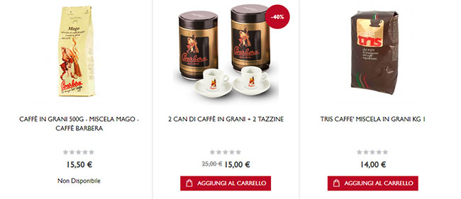 MACCHINA CAFFÈ CIALDE - SPINEL CIAO + AROMAGIC CIALDE CAFFÈ 150 PZ - Caffè  Barbera Shop