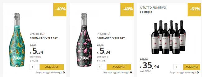 giordano vini offerte